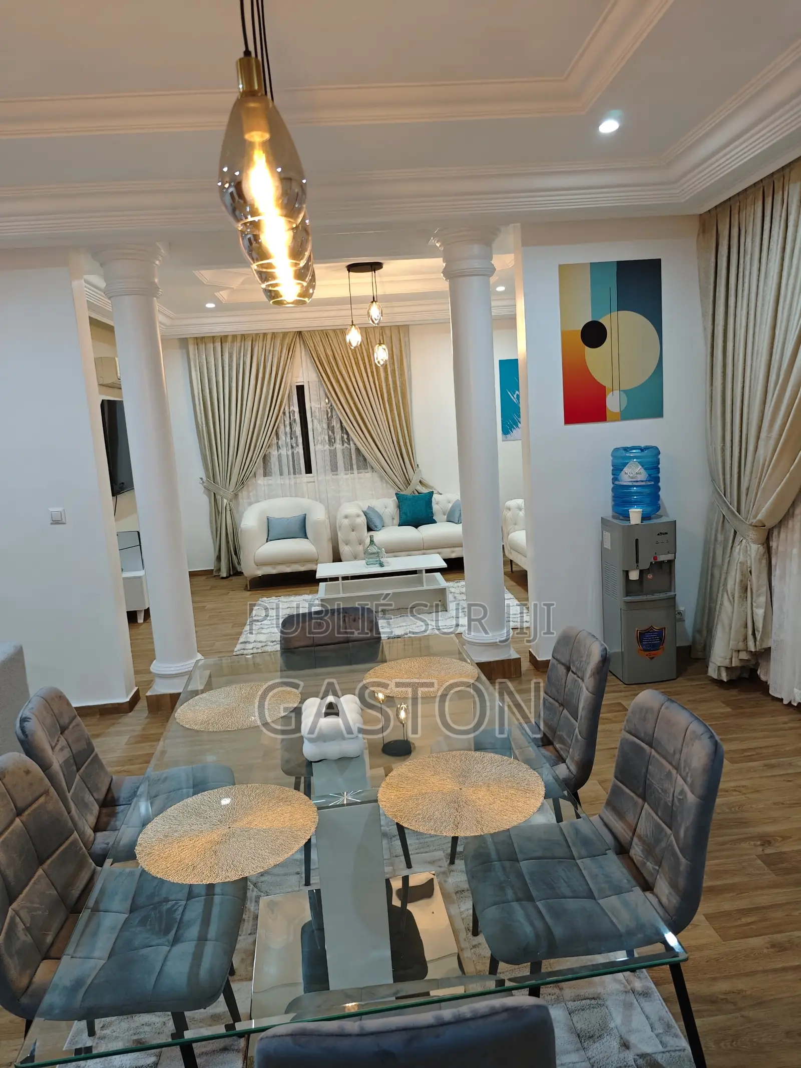 Furnished 3chbre Appartement dans Katos Immo, Almadies à Louer