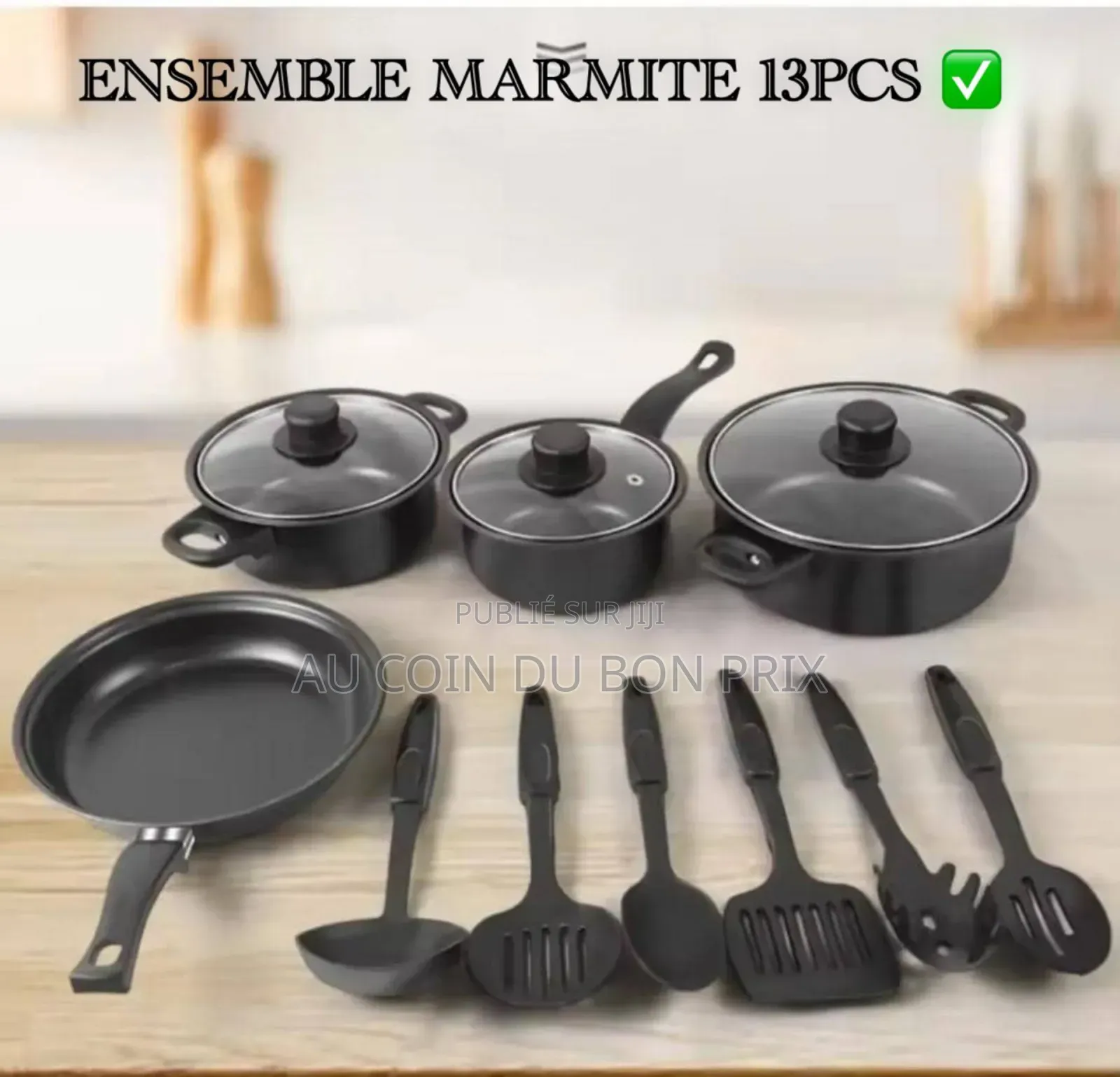 Ensemble Marmite 13pcs