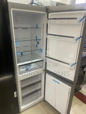 Réfrigérateur Combiné 4t 330l Avec Plaque Alu Sémi Inox