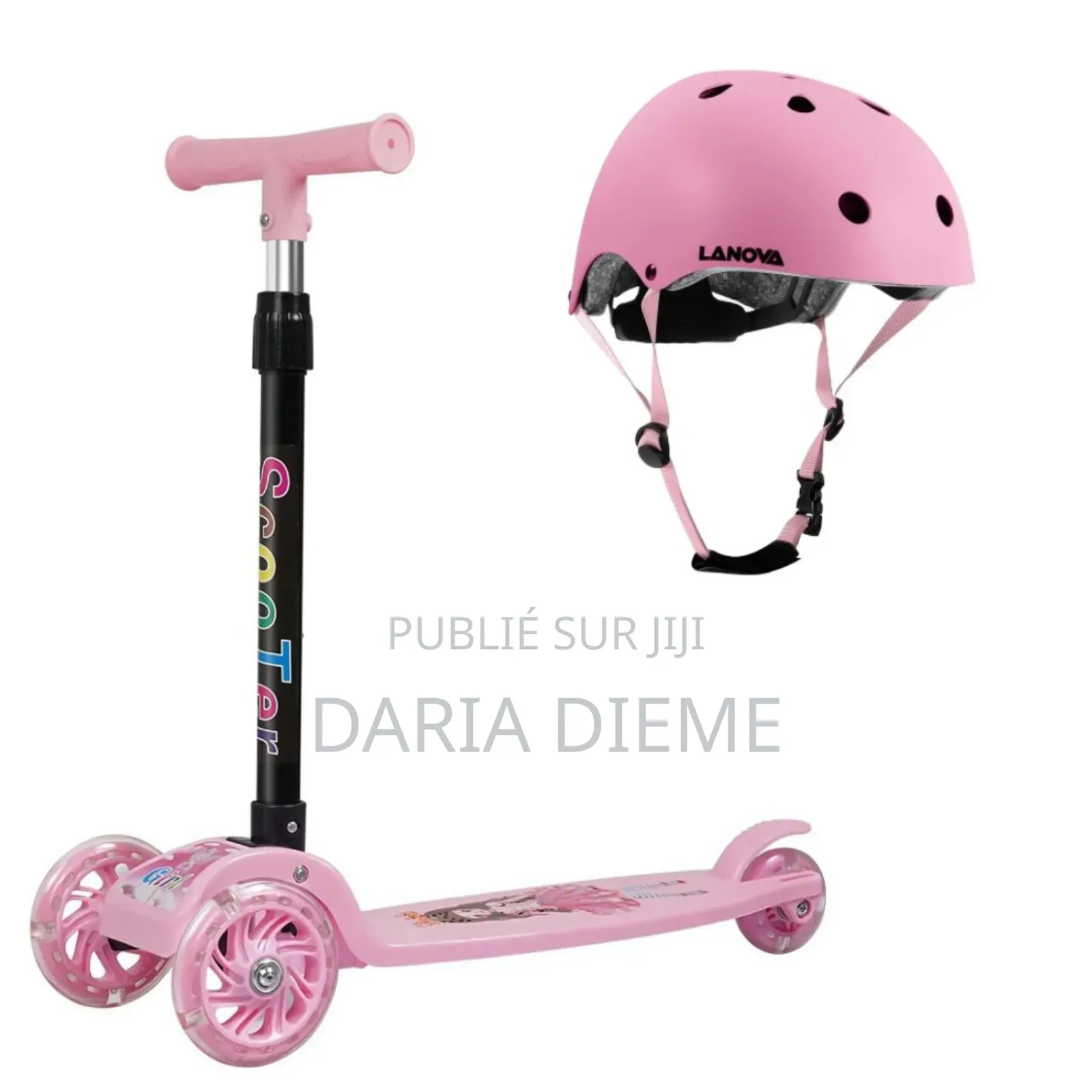 Trotinette De 1 À 6 Ans + Casque