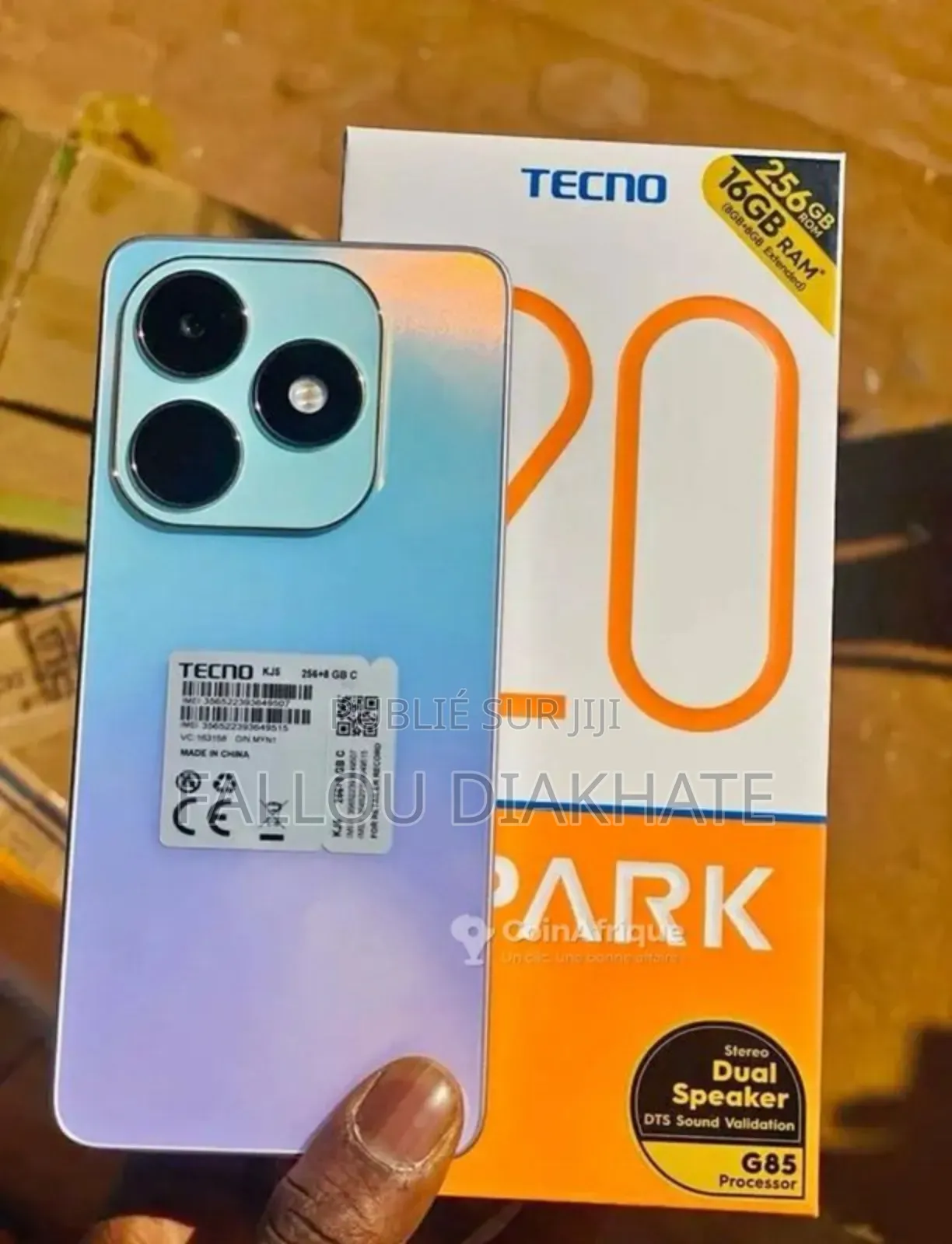 New Tecno Spark 20 256 GB Autre