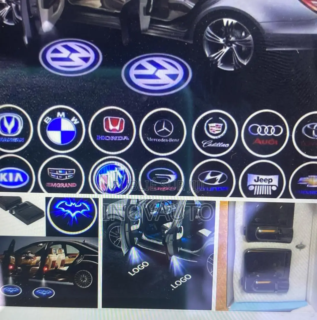 Logo Projecteur De Marque Et Ampoule Led