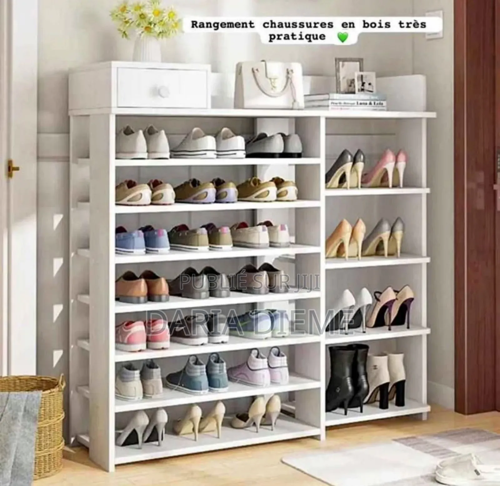 Rangement De Chaussures en Bois