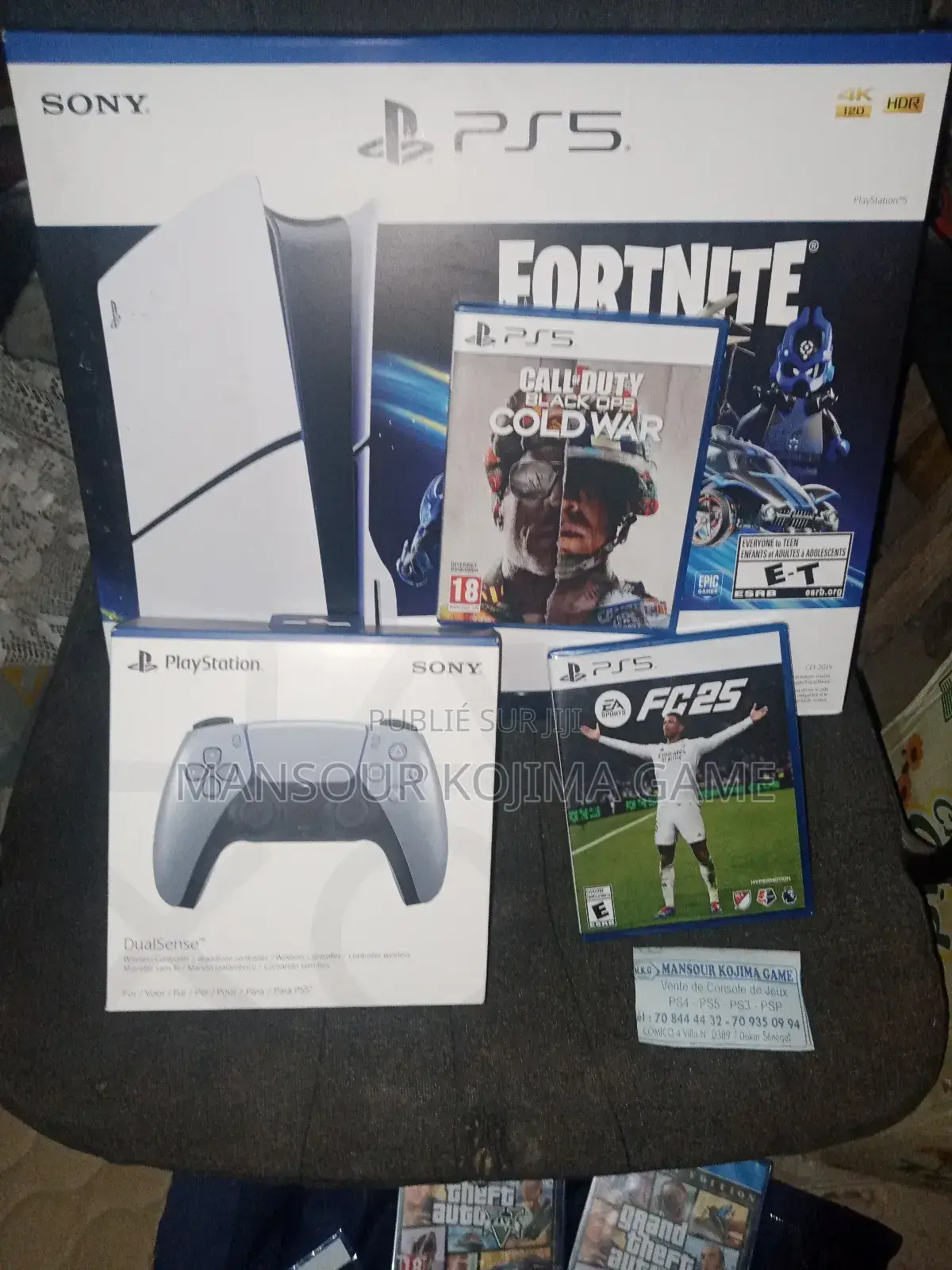 Pack Ps5 Slim Au Complet Neuf Scellé