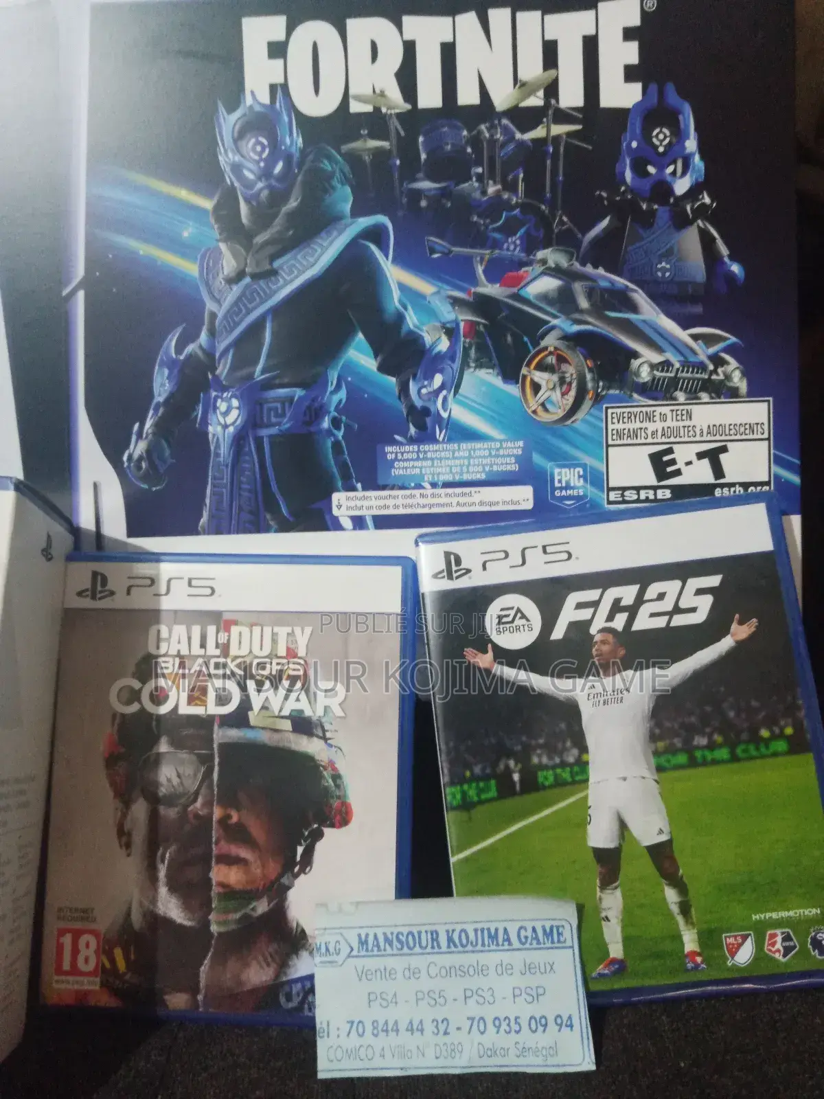 Pack Ps5 Slim Au Complet Neuf Scellé