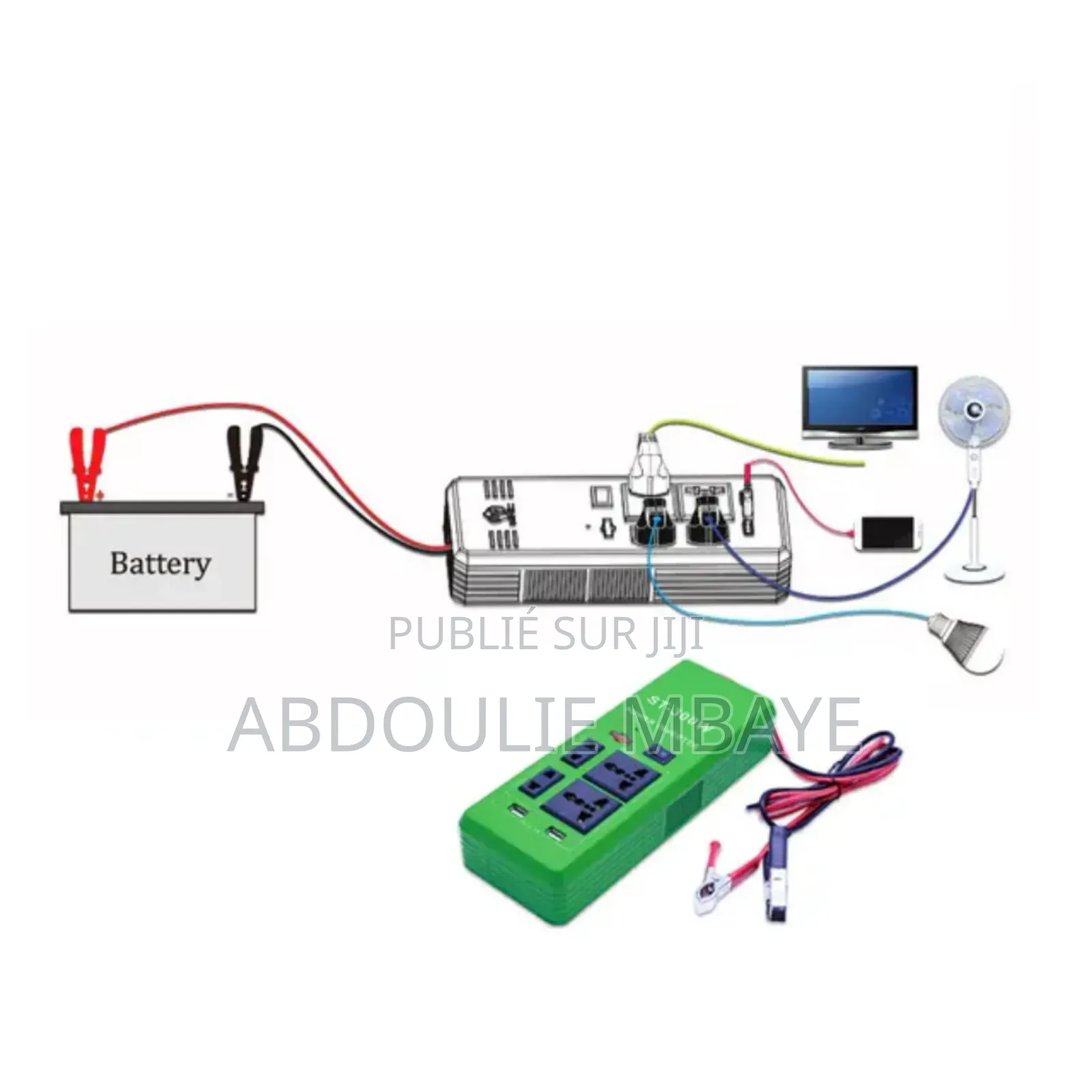 Onduleur Solaire WHC 300W