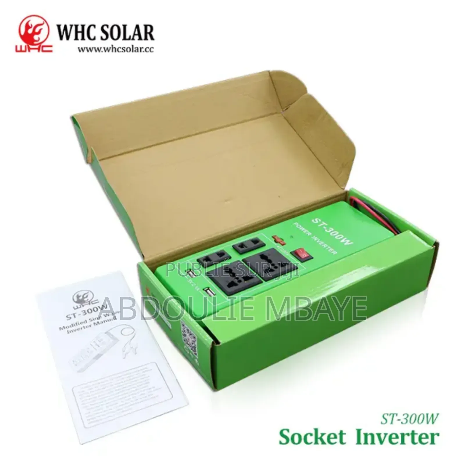Onduleur Solaire WHC 300W