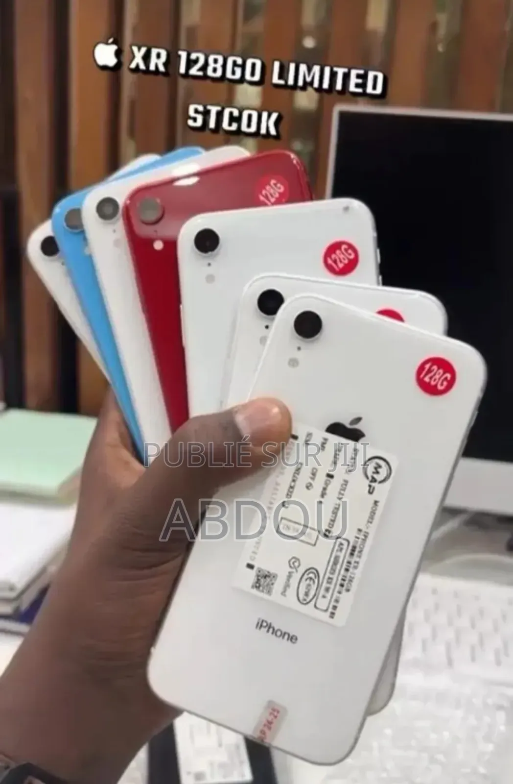 New Apple iPhone XR 64 GB Blanc