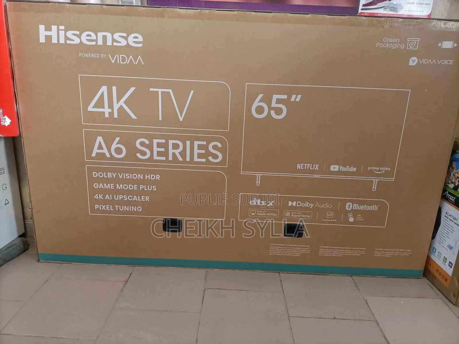 Smart Hisense 65" Uhd Full Options