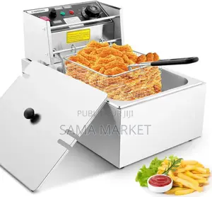 Friteuse Électrique 6L Automatique Acier Inoxydable.