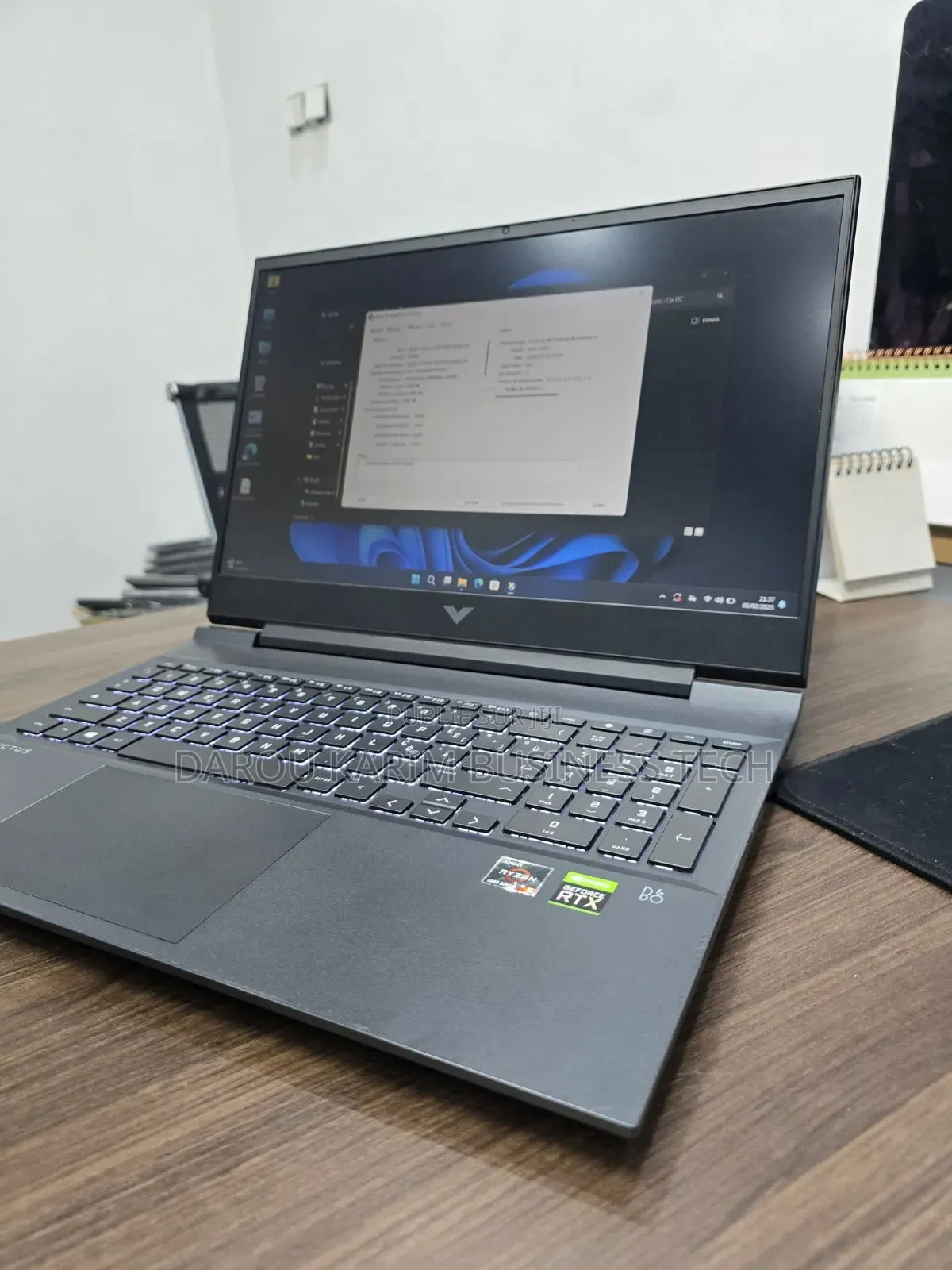 New Ordinateur Portable HP Victus 16 16GB AMD Ryzen 5 SSD 512GB