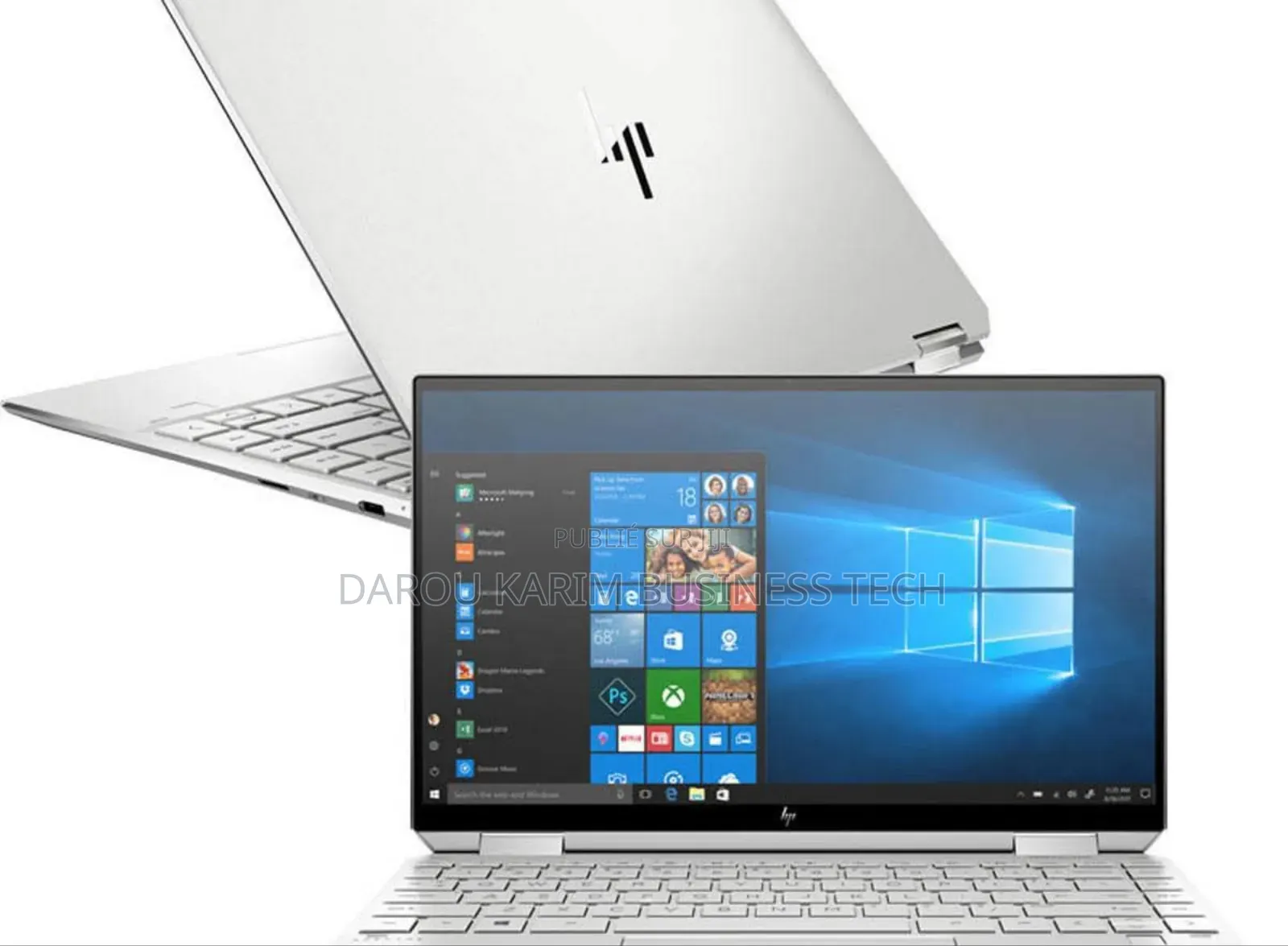 New Ordinateur Portable HP Spectre X360 16GB Intel Core I7 SSD 512GB