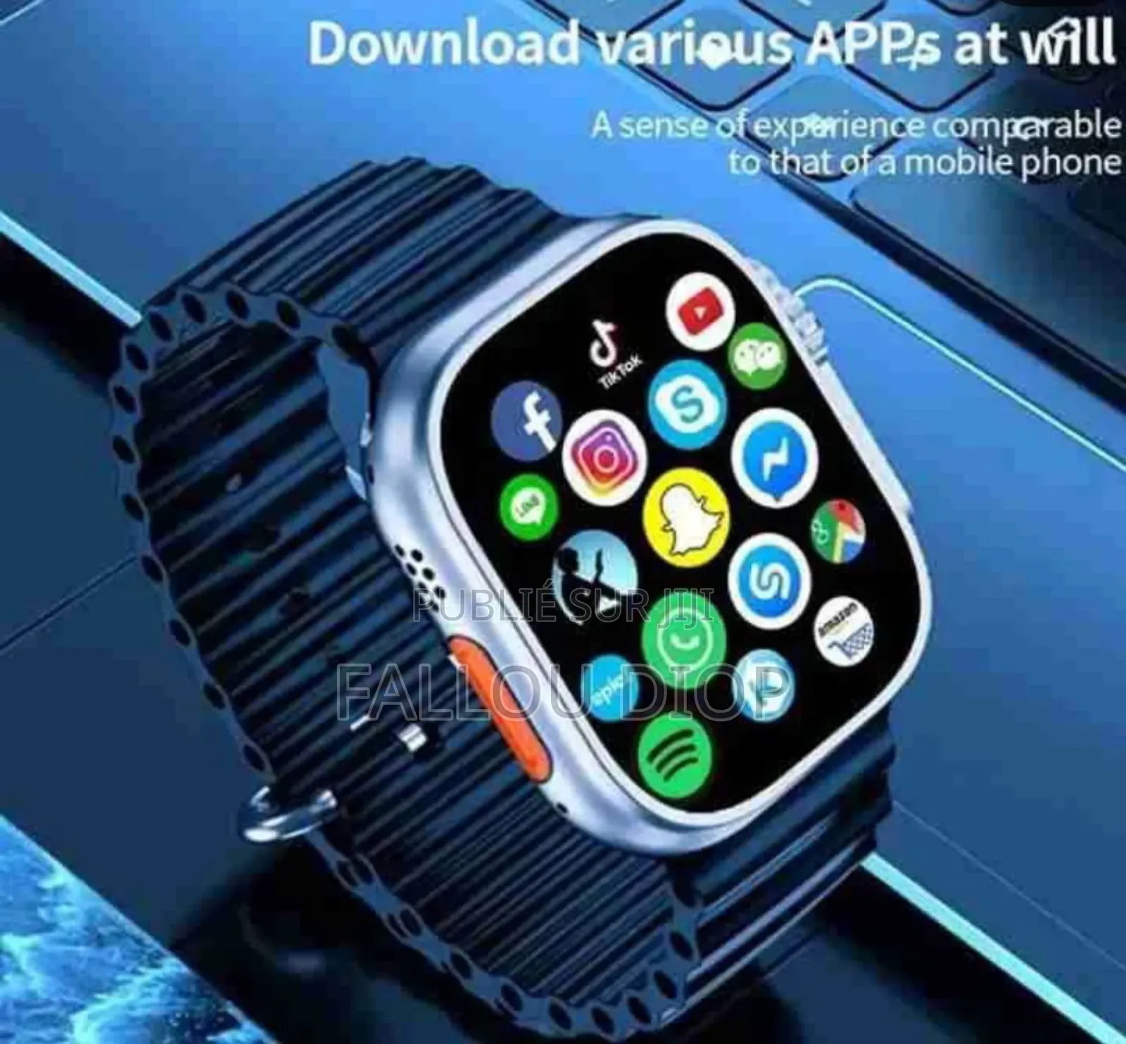 Smart Watch S8 Ultra 4g Avec Carte Sim