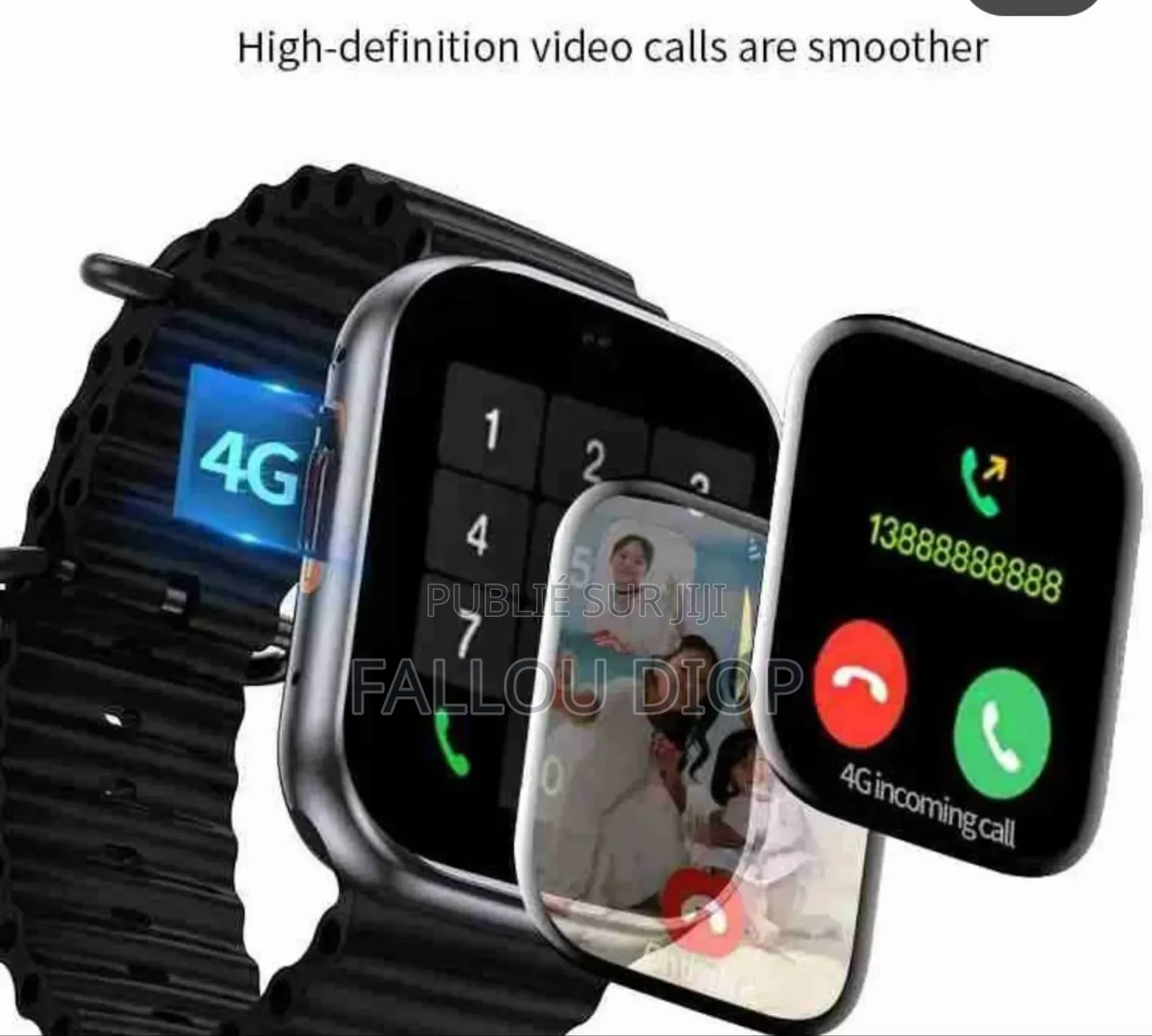 Smart Watch S8 Ultra 4g Avec Carte Sim