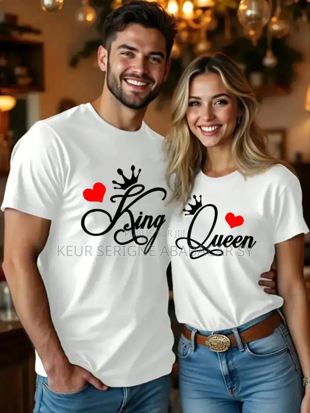 Tee-Shirt Couplé Saint Valentin