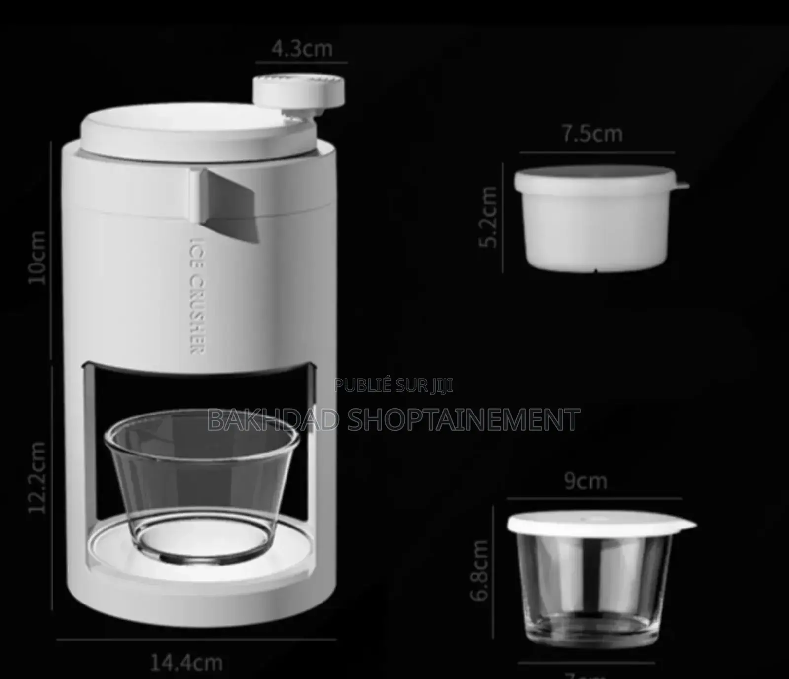 Broyeur À Glace Manuel