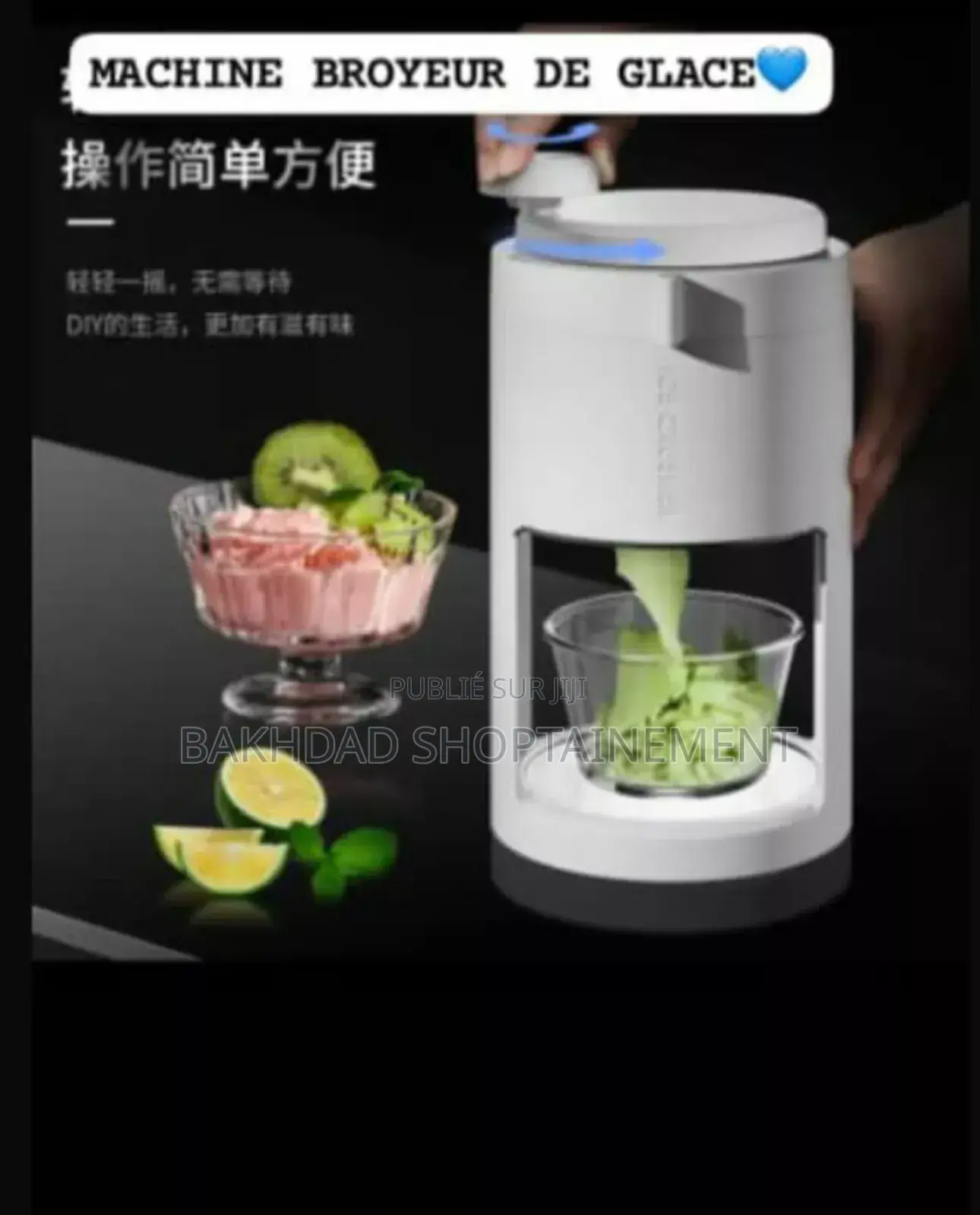 Broyeur À Glace Manuel