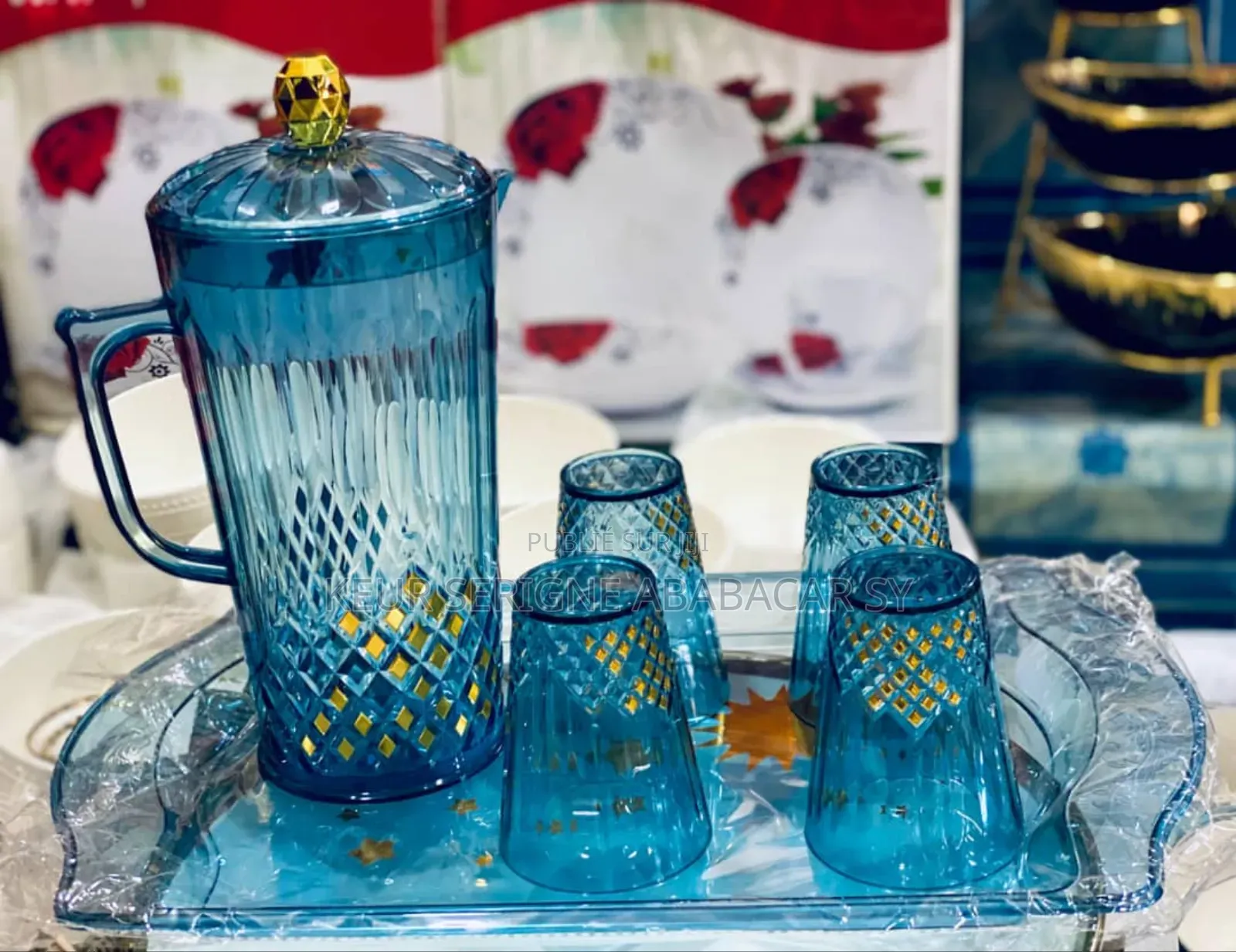 Ensemble Tasse Et Carafe