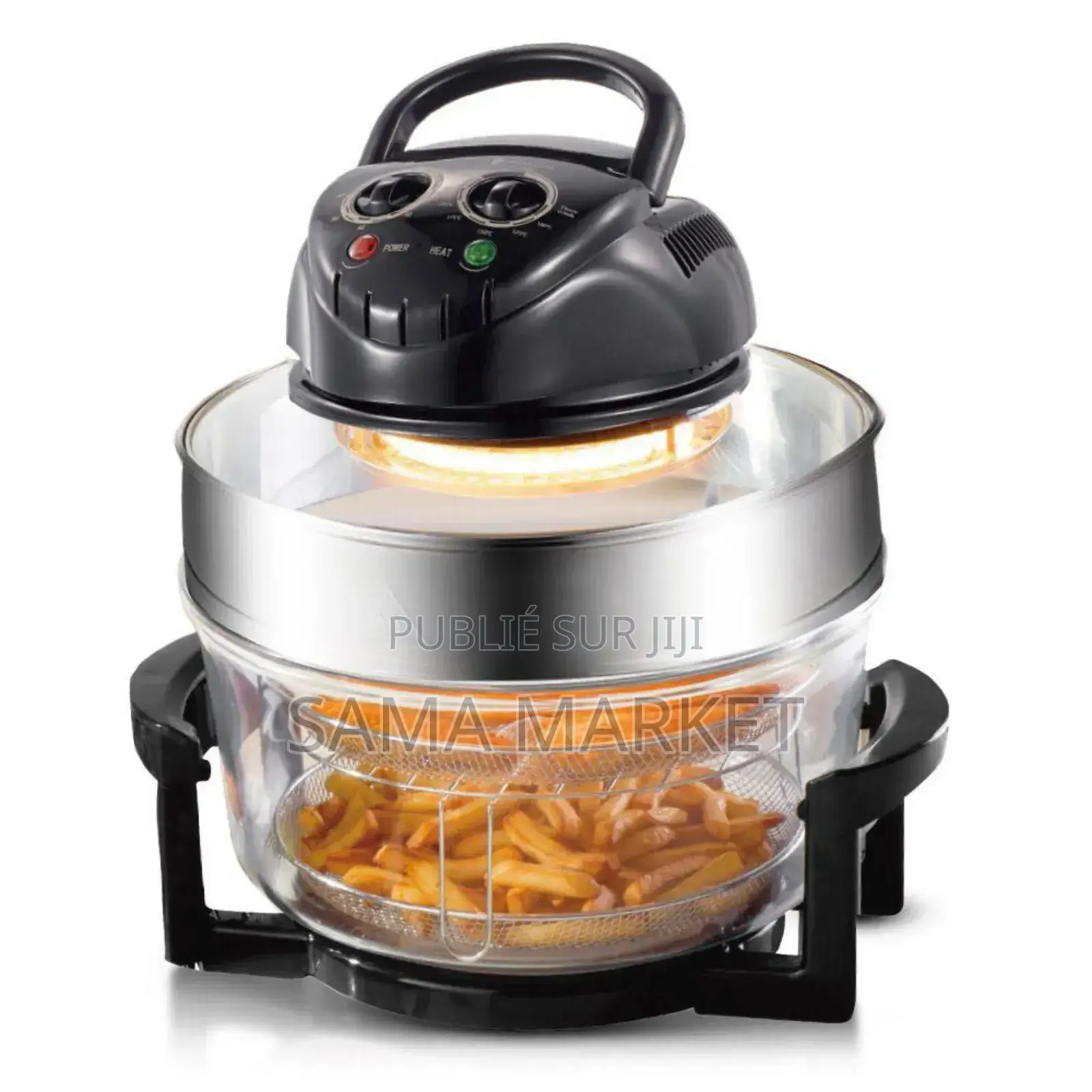 Friteuse À Air Électrique Multifonction, Grande Capacité 12L