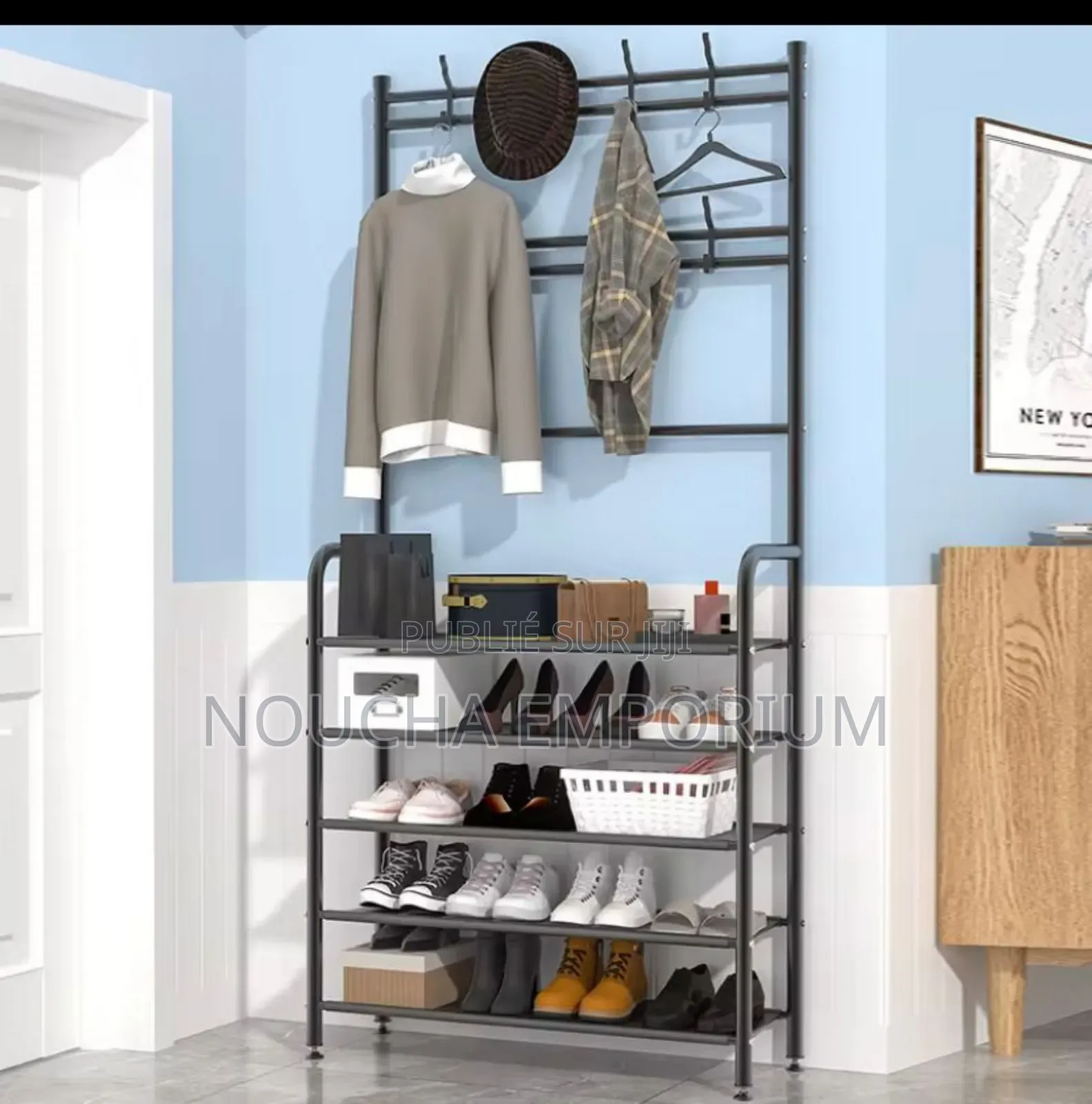 Étagère De Rangement De Chaussures, Sacs, Vêtements Et Autre