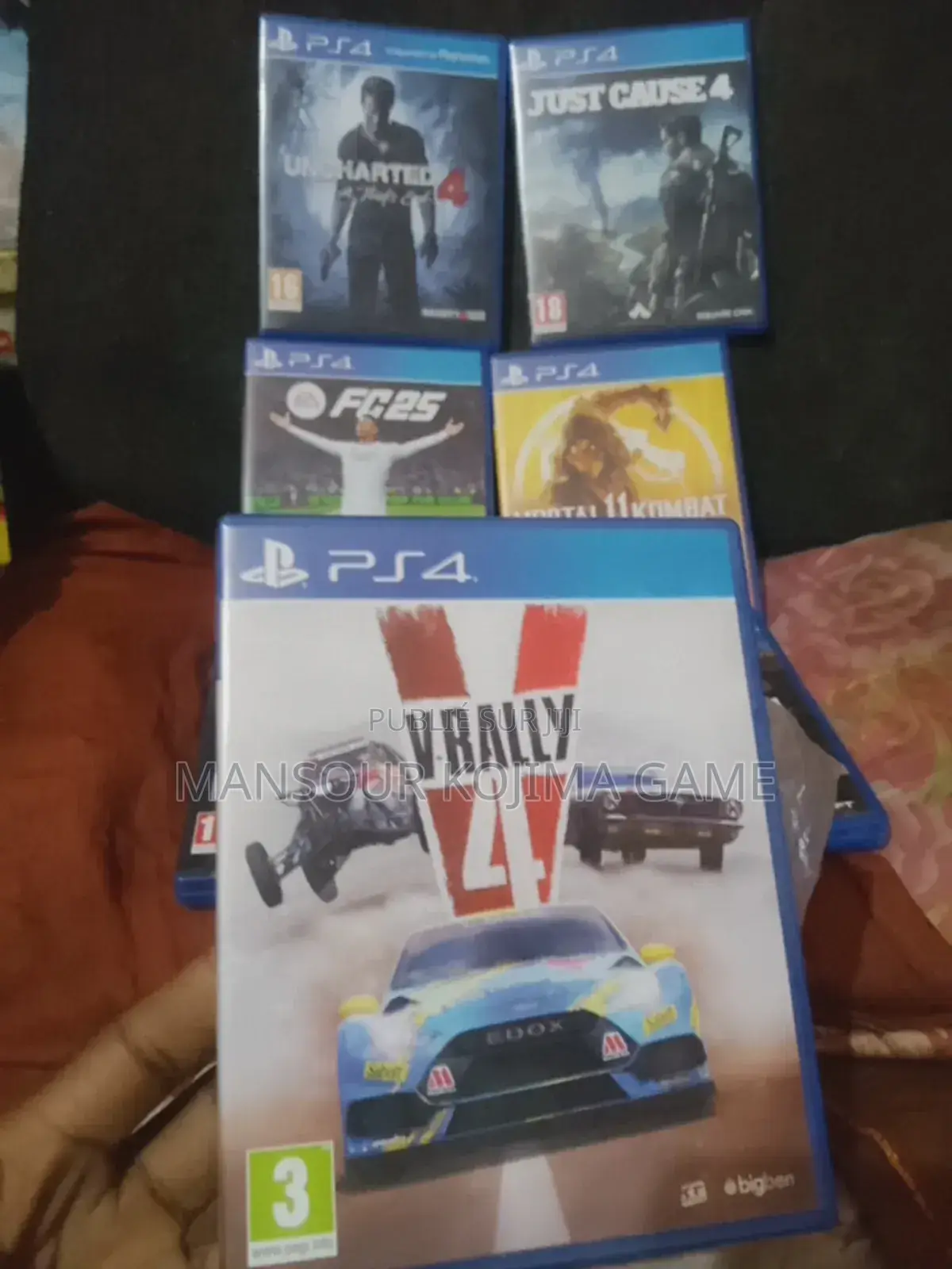 Cd Play Jeux PS4 Cd Playtation 4