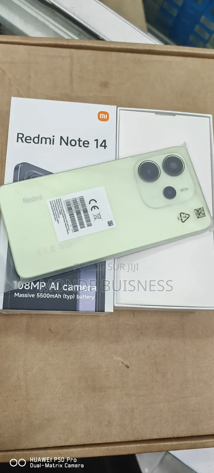 New Xiaomi Redmi Note 14 256 GB Gris