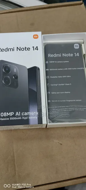New Xiaomi Redmi Note 14 256 GB Gris