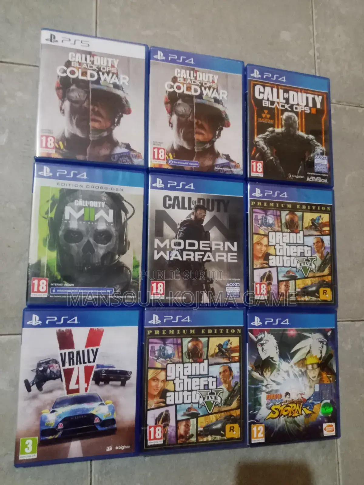 Cd Jeux PS4 a 10000f