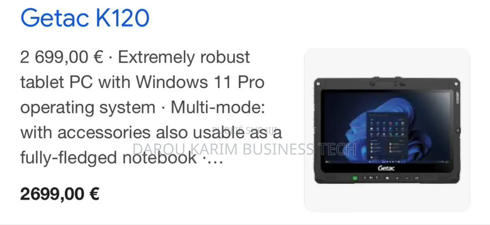 New Serveur Autre Autre 16GB Intel Core i5 SSD 256GB