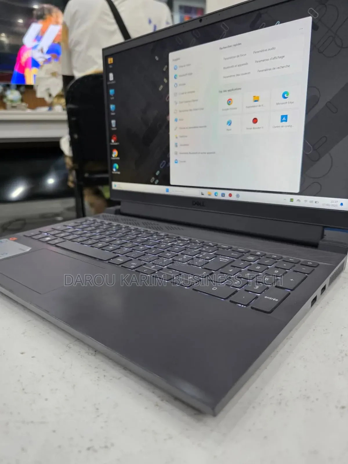 New Ordinateur Portable Dell G15 5511 16GB Intel Core I7 SSD 512GB