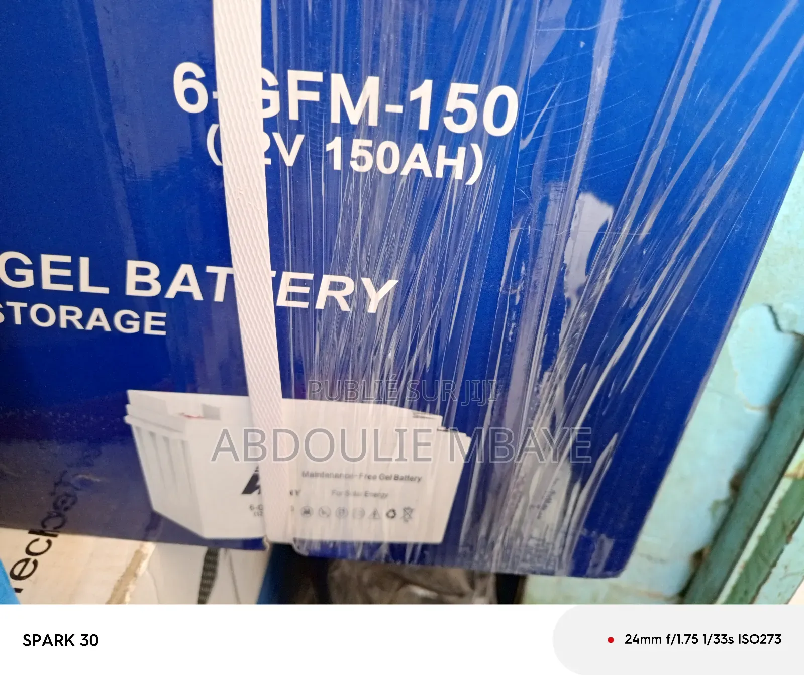 Batterie Solaire ARGONY 150ah
