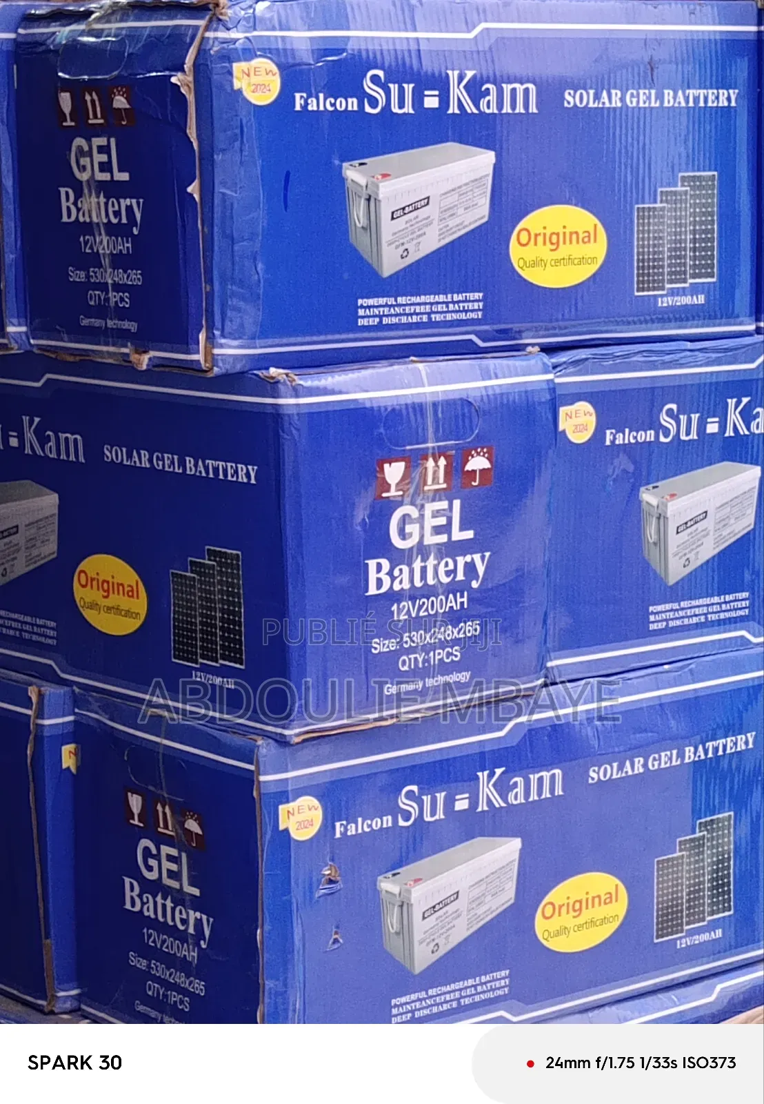 Batterie Solaire Su Kam