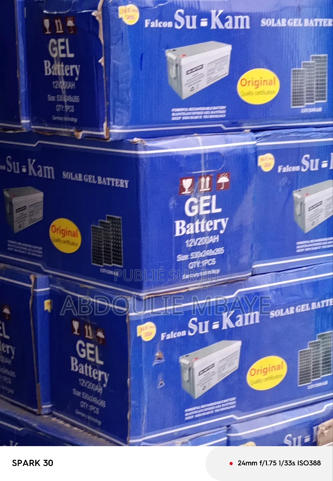 Batterie Solaire Su Kam