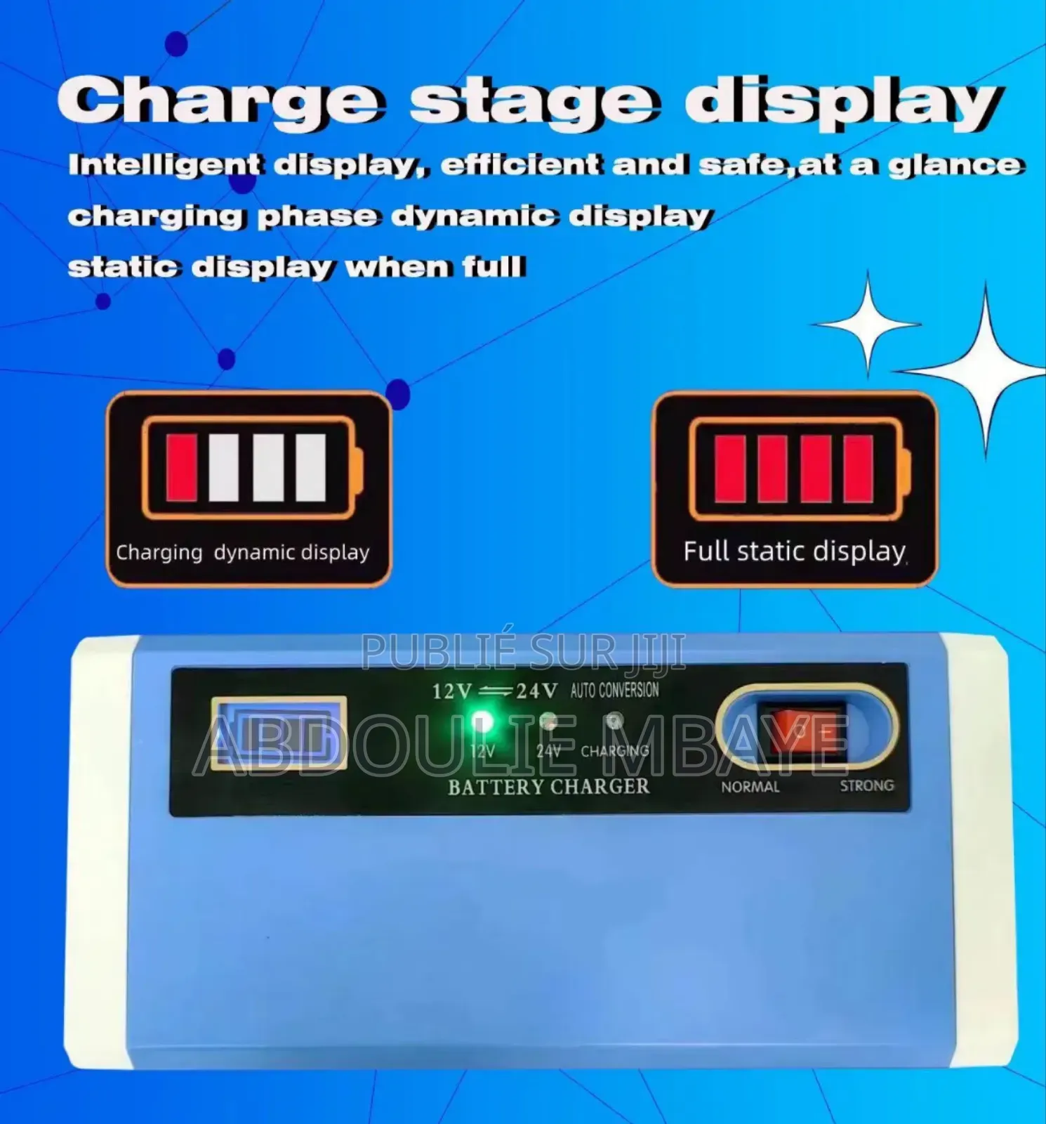 Chargeur Batterie 12V24V