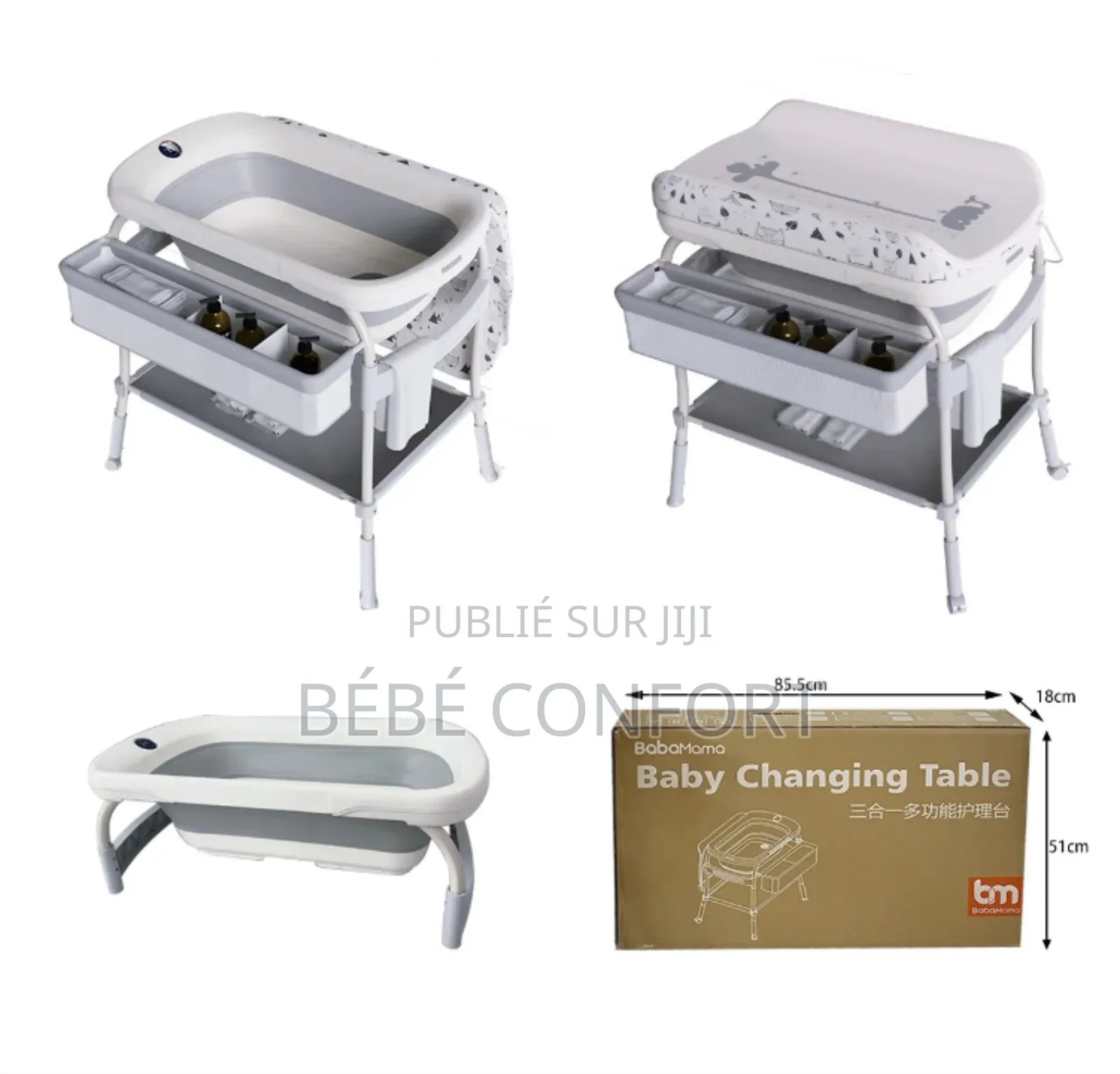 Table a Langer Et Baignoire