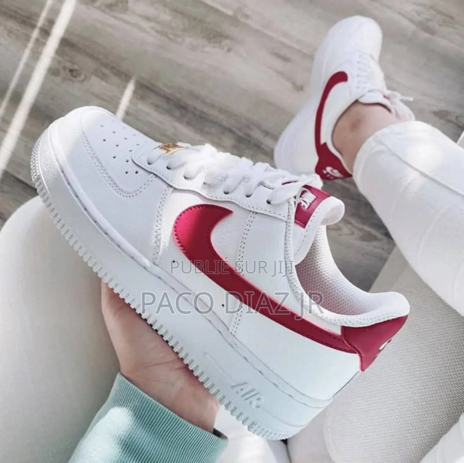 Air Force Nike Blanc Rouge