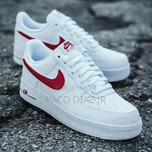 Air Force Nike Blanc Rouge