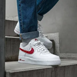 Air Force Nike Blanc Rouge