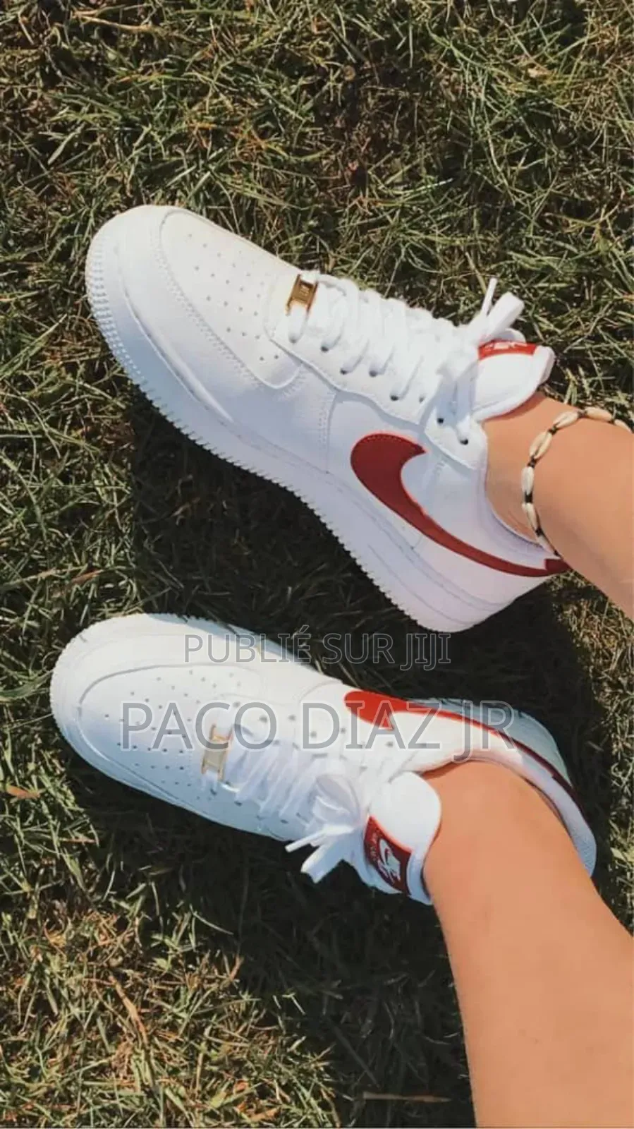 Air Force Nike Blanc Rouge