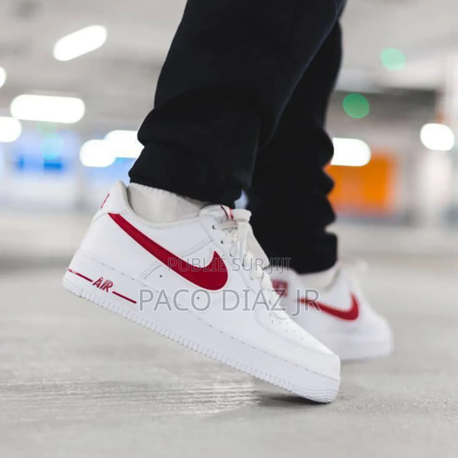 Air Force Nike Blanc Rouge