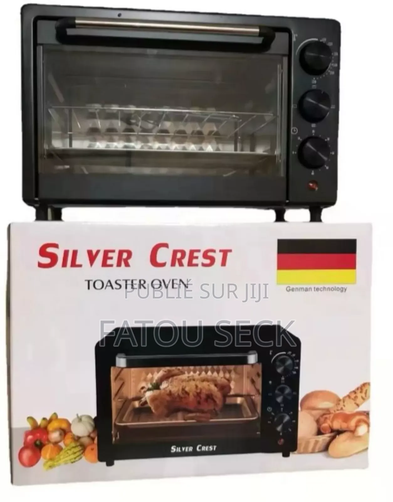 Four 25 Litres Marque Silver Crest