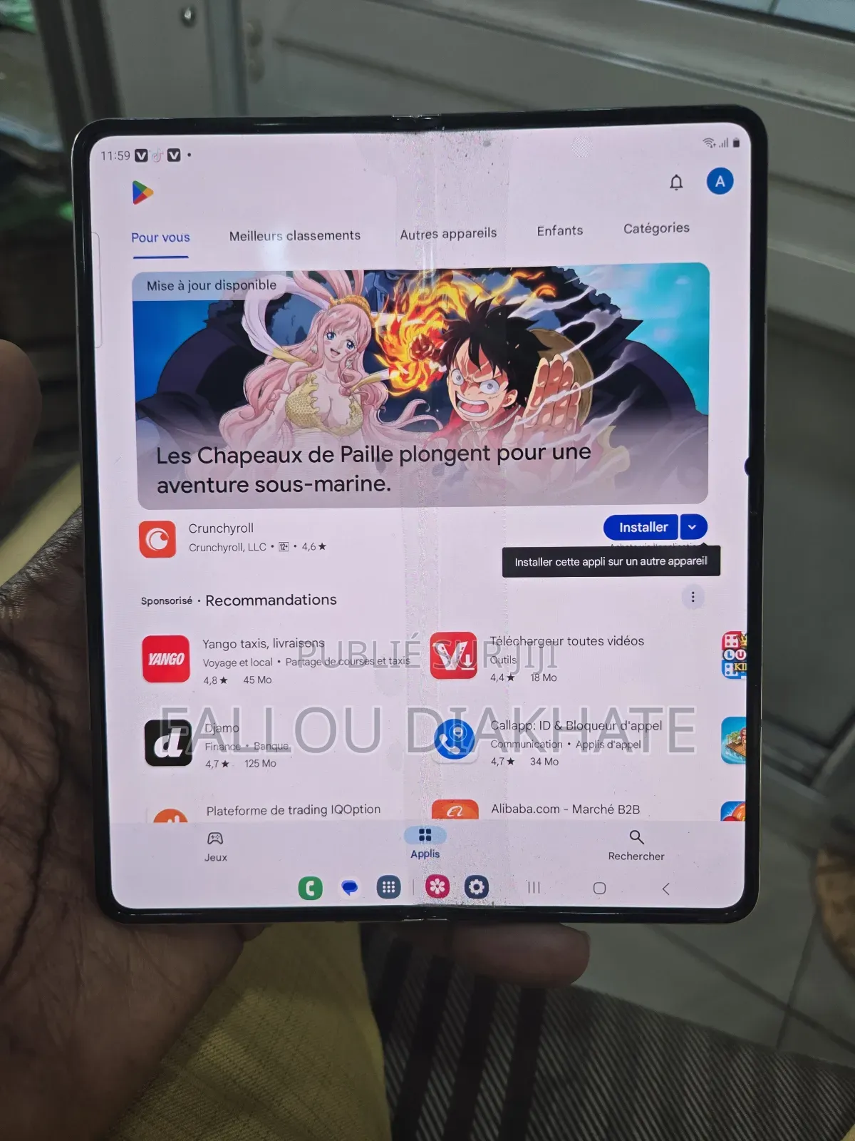 New Samsung Galaxy Z Fold4 256 GB Autre