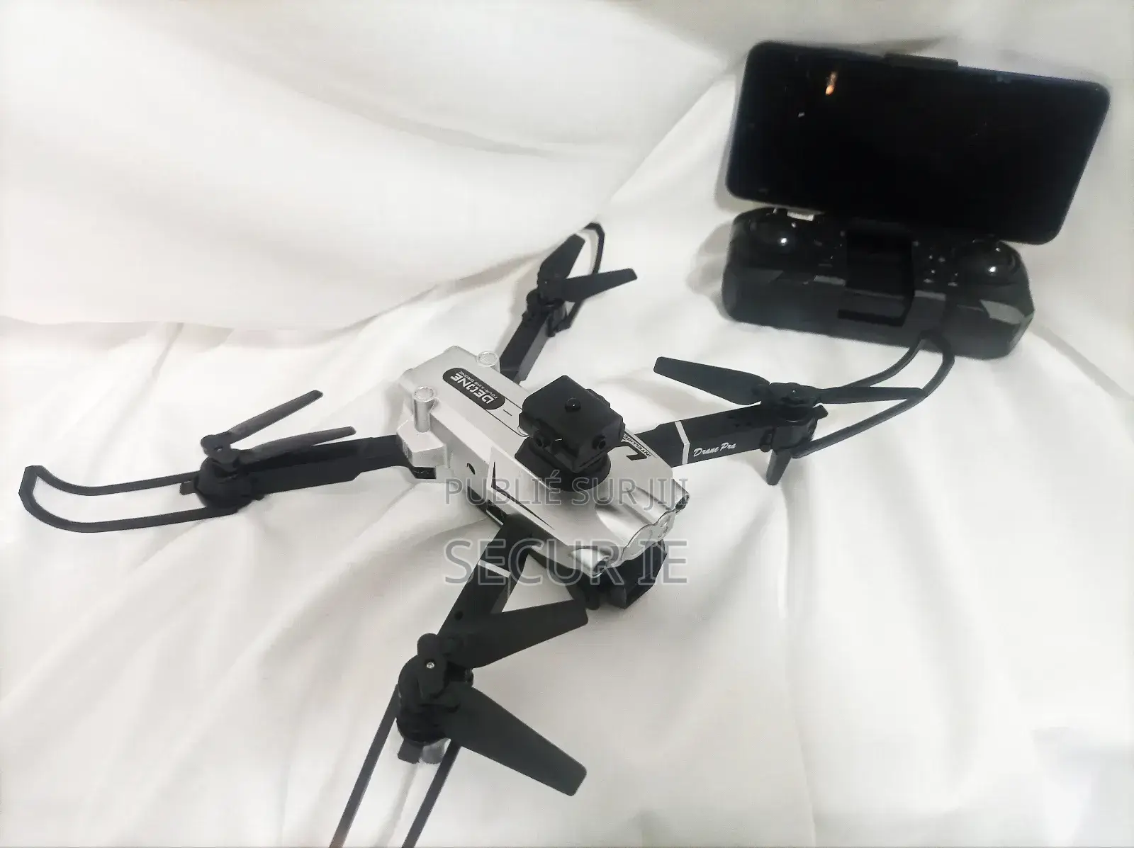 Drone Professionnel Lu200, 5g Hd Couleur Argent