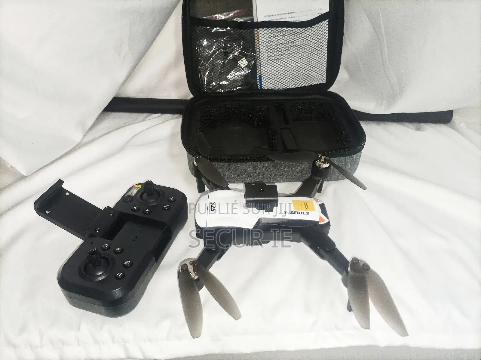 Drone Professionnel Quadricoptère S2s Deux Batteries De