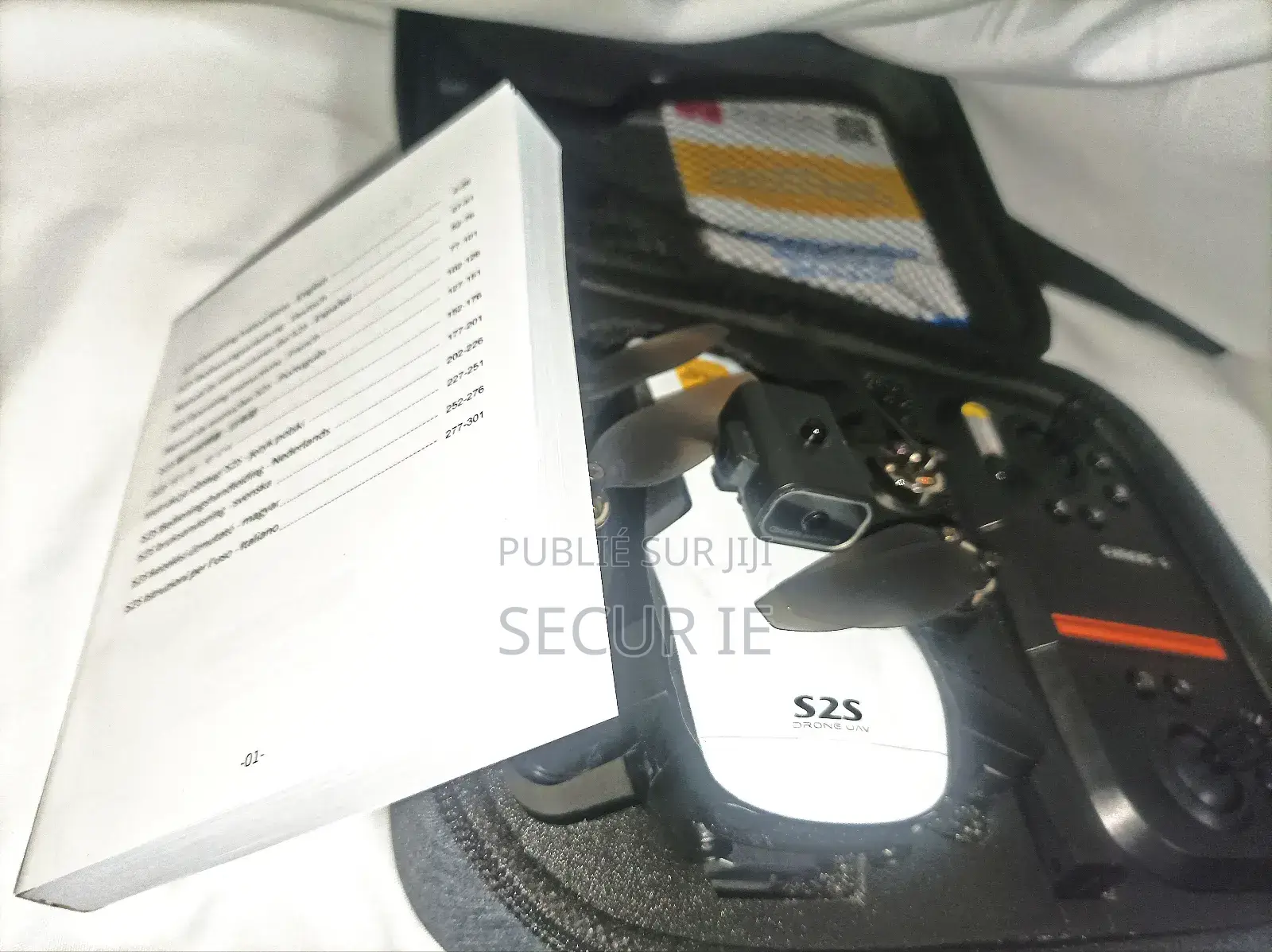 Drone Professionnel Quadricoptère S2s Deux Batteries De