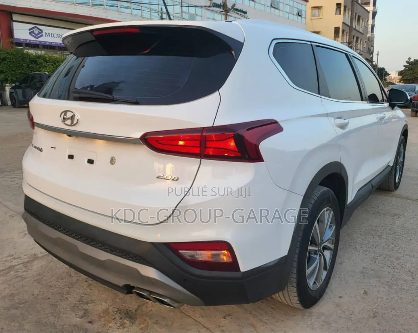 Hyundai Santa Fe Limited 2.0T FWD 2019 Blanc cassé