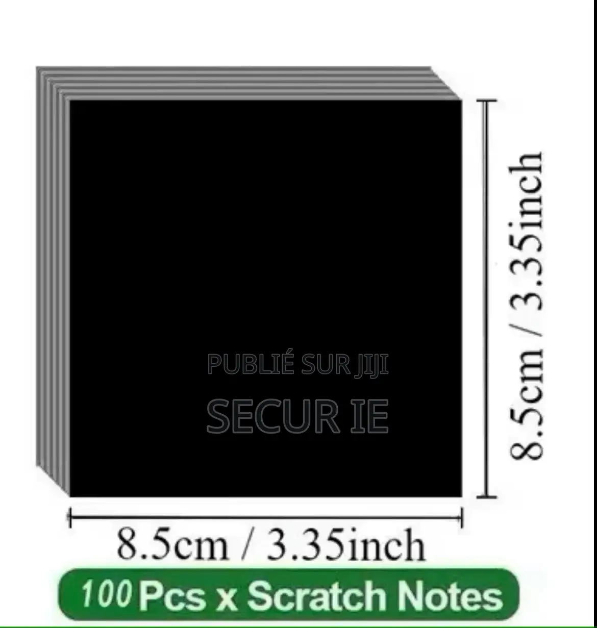 Jouet Éducatif 100 Pièces De Peinture À Gratter 9 Cm Carré