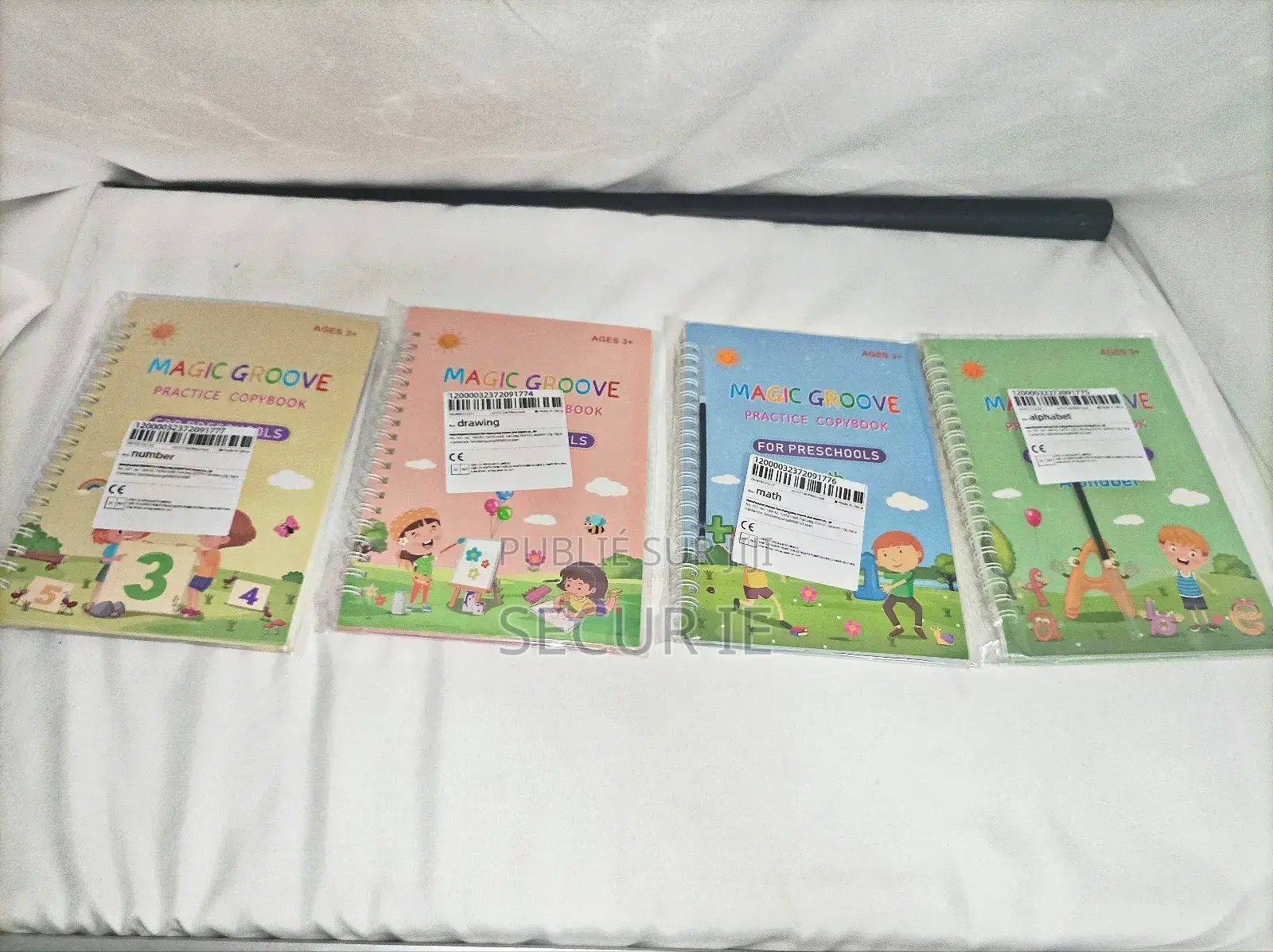 Lot De 4 Cahiers Magiques