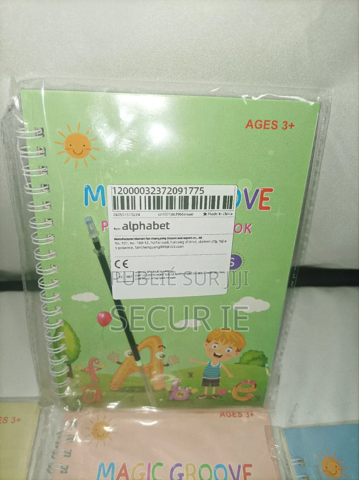 Lot De 4 Cahiers Magiques