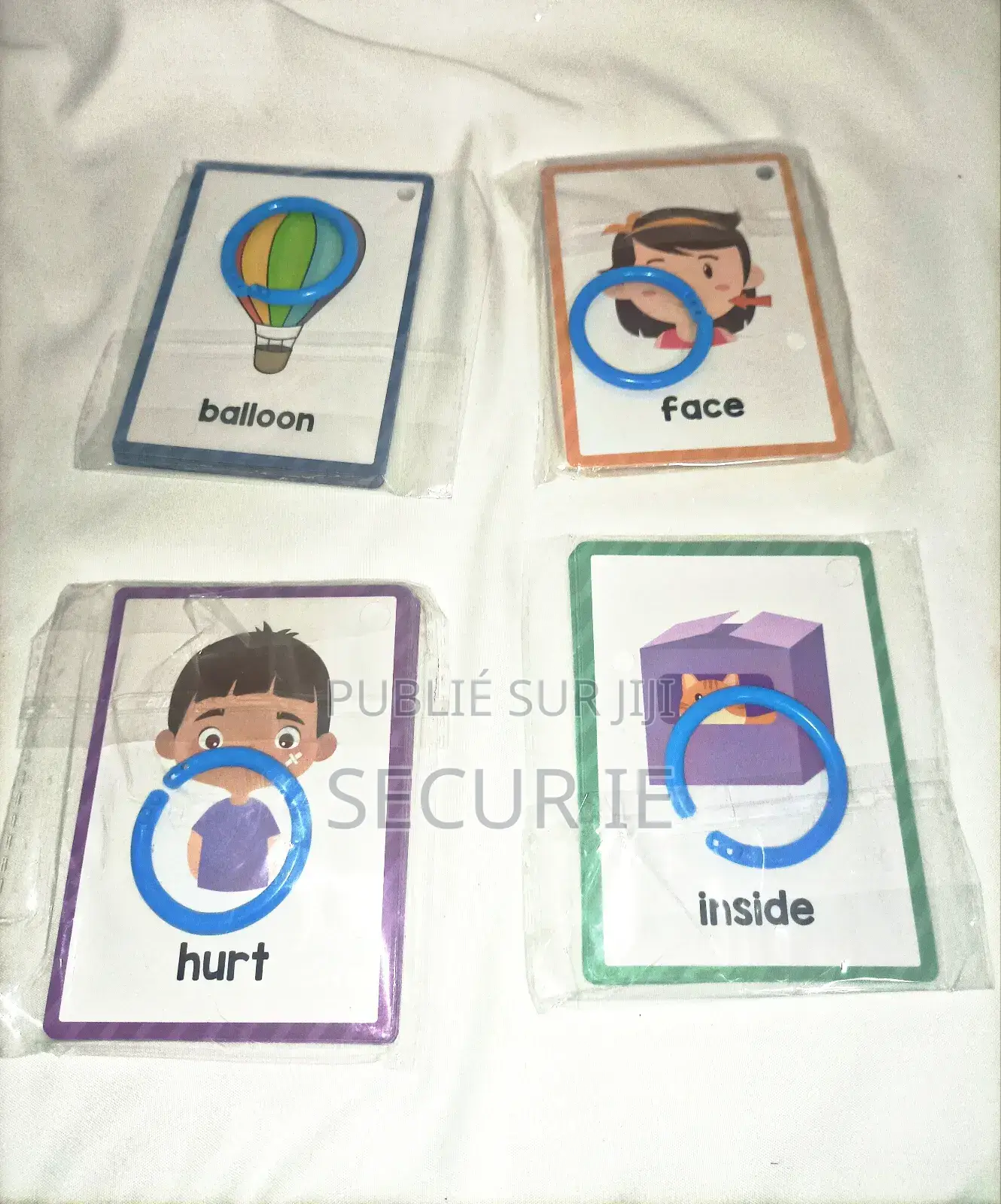 Matériel Montessori Apprentissage Des Mots Anglais